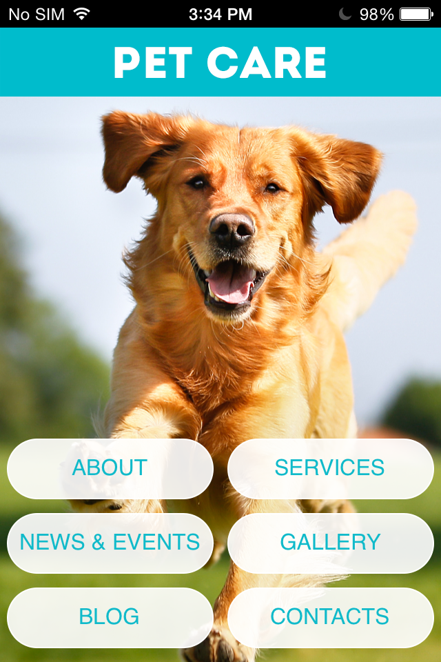 Pet Care App App Templates