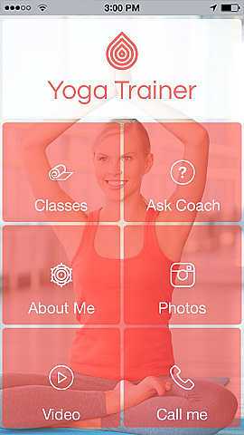 Yoga Trainer App Templates