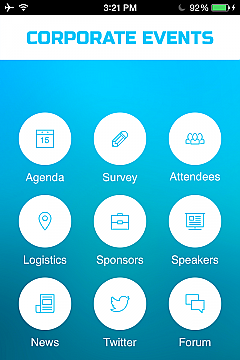 Corporate Events 2 Apps