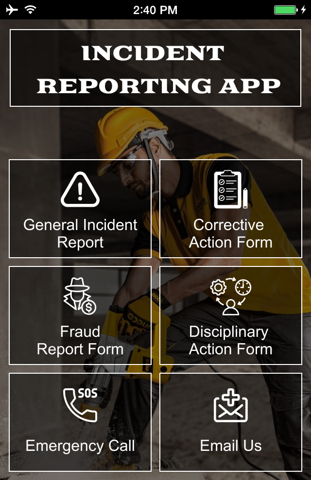 Incident Reporting Apps